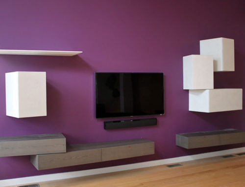 New Wall Unit with Media Center