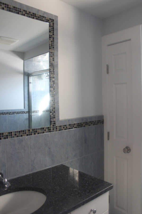 Palest Gray/Blue in Bathroom