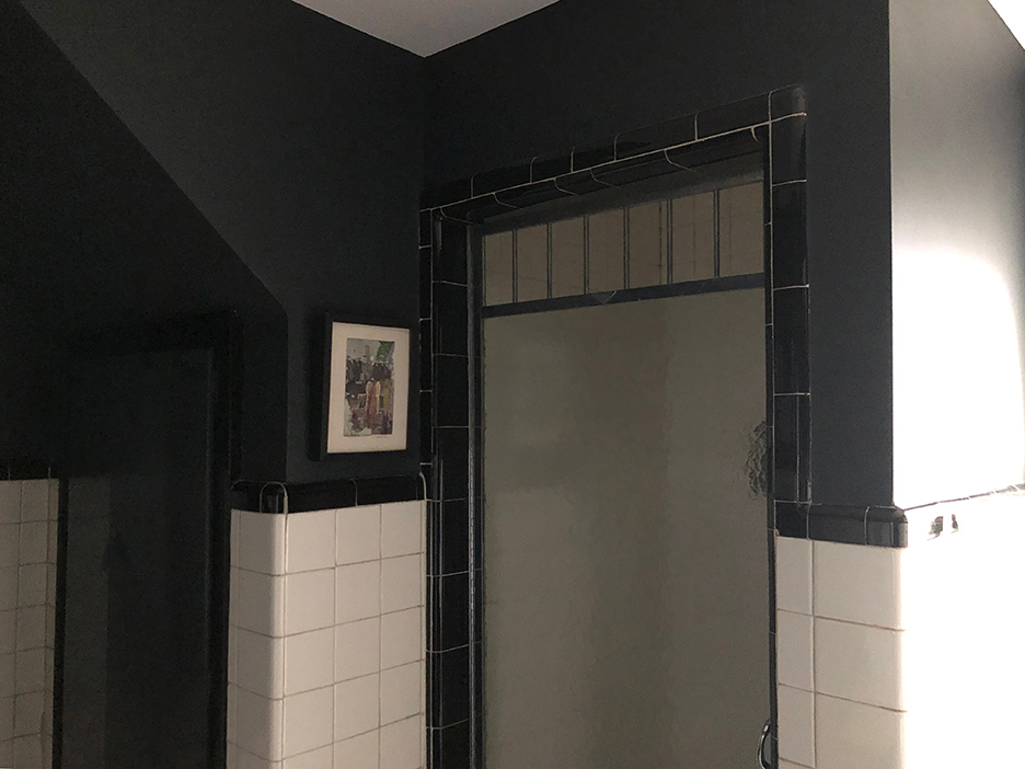 Black and White Bathroom